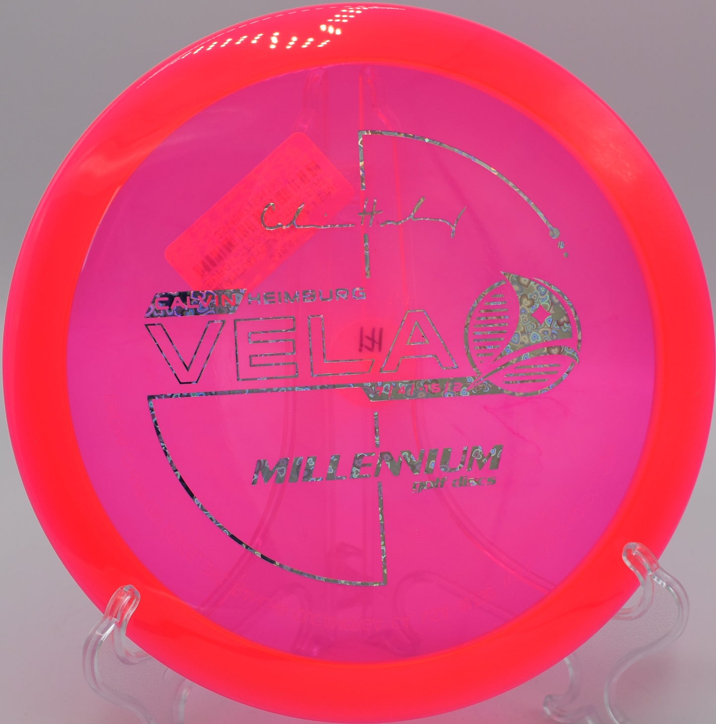 "Vela disc cutting through the air with ease in Boulder, Colorado, perfect for finesse shots and dependable fades."
