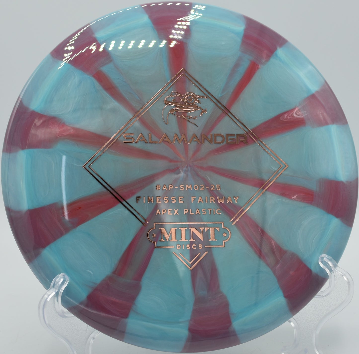 Apex Swirl Salamander laser-straight hyzer flip at Hobson Grove in Bowling Green, Kentucky


