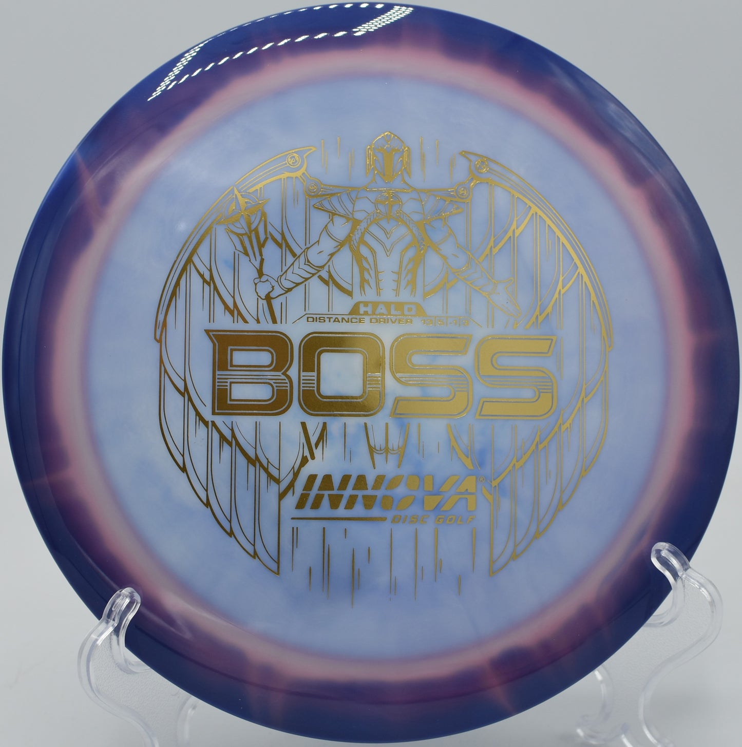 Launching a towering hyzer with a Halo Star Boss at Indian Hills Disc Golf Course in Independence, Missouri.

