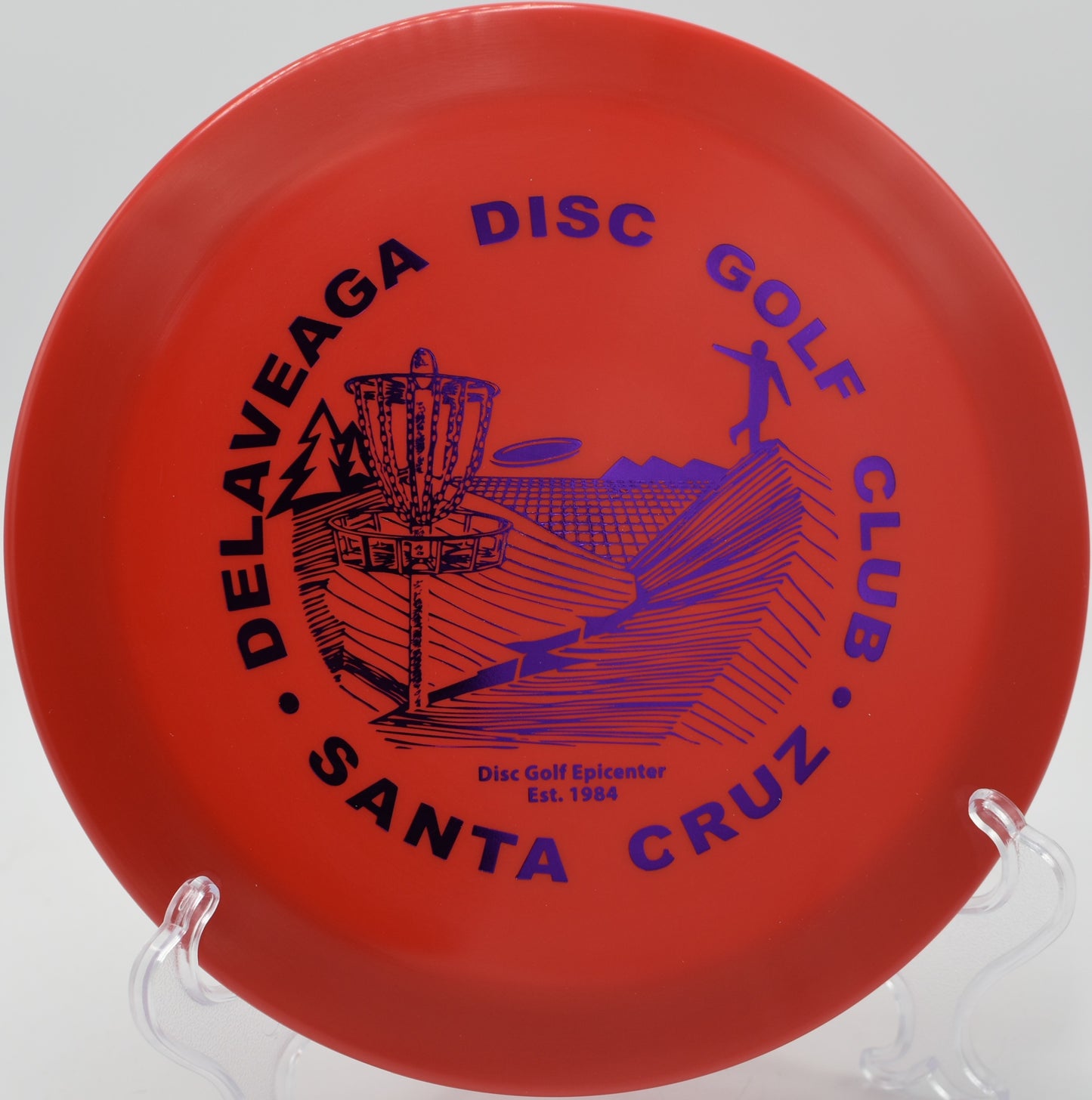 Star Monster flying hard hyzer lines at North Boundary Park Disc Golf Course in Cranberry Township, Pennsylvania.

