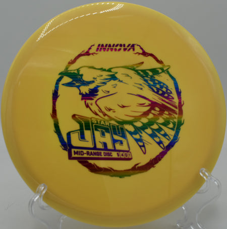 Clean backhand release with a Star Jay at Becker City Park Disc Golf Course in Becker, Minnesota.

