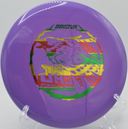 Star Jay floating straight to the pin at New Quarter Park Disc Golf Course in Williamsburg, Virginia.

