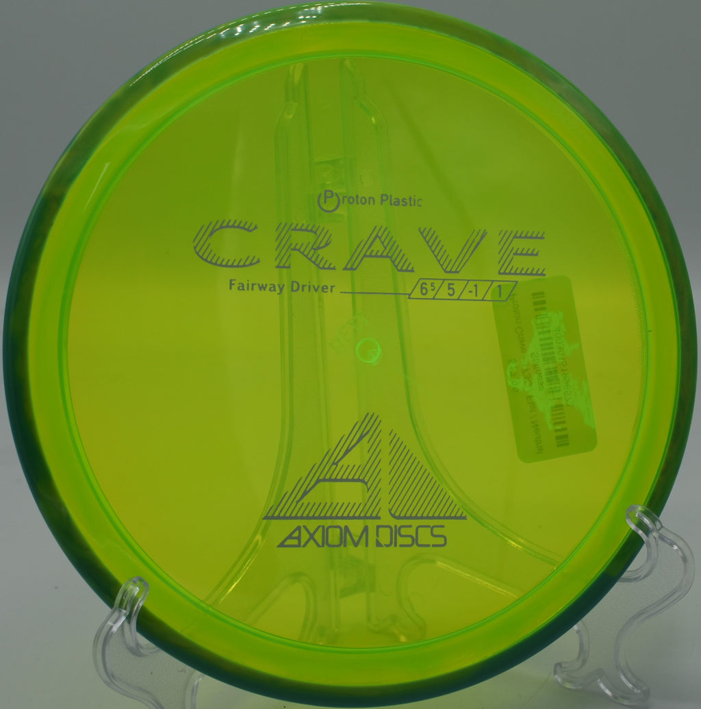Axiom Proton Crave making a clean S-curve at Reservoir Ridge Disc Golf Course in Lisbon, Connecticut