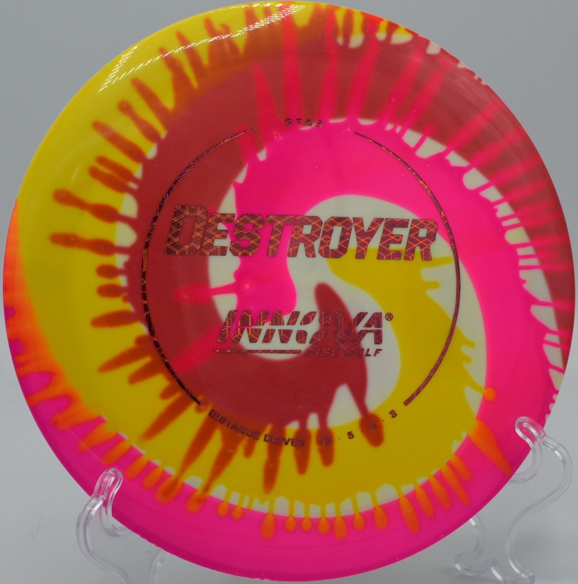 I-Dye Star Destroyer distance driver at Maple Hill DGC, Leicester MA built for maximum distance and fade
