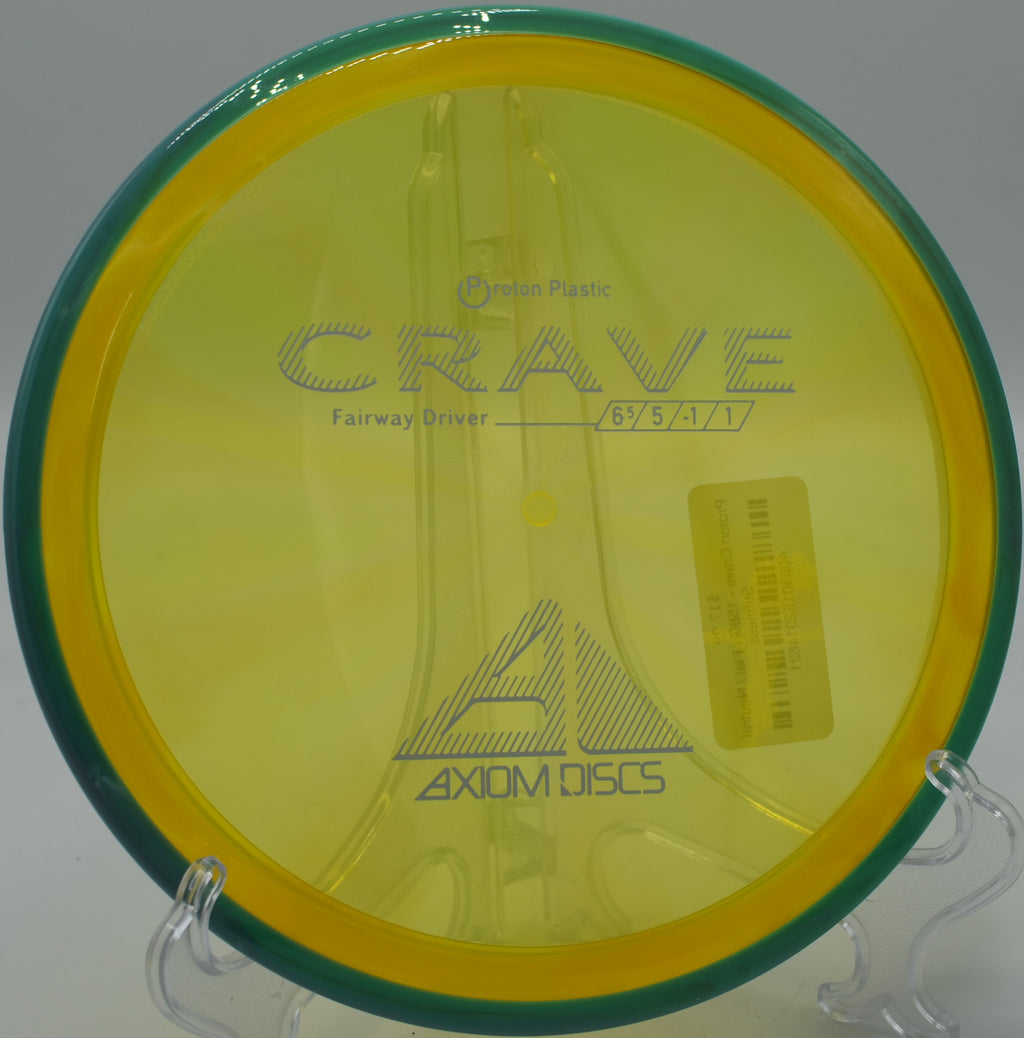 Proton Crave parked circle’s edge on Hole 9 at Indian Hills Disc Golf Course in Wichita, Kansas
