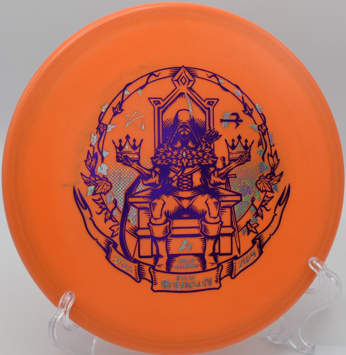 PRODIGY A2 Special Blend Plastic - Commemorative Edition "ISAAC ROBINSON" Pro Worlds Stamp - Flexline Discs - 48450541074397