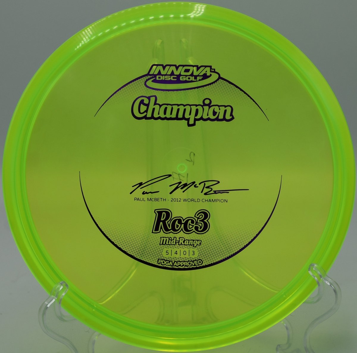 1x McBeth Roc3 midrange relied on in Michigan with nationwide shipping for precision upshot control