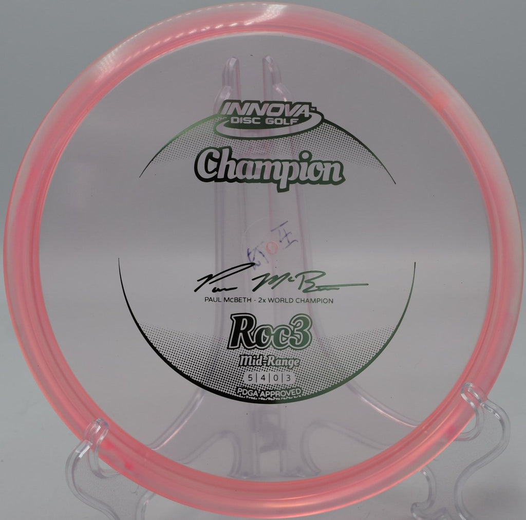 Mvp Roc3 Champion Roc3 (2x Paul Mcbeth) - Flexline Discs DISC GOLF INNOVA