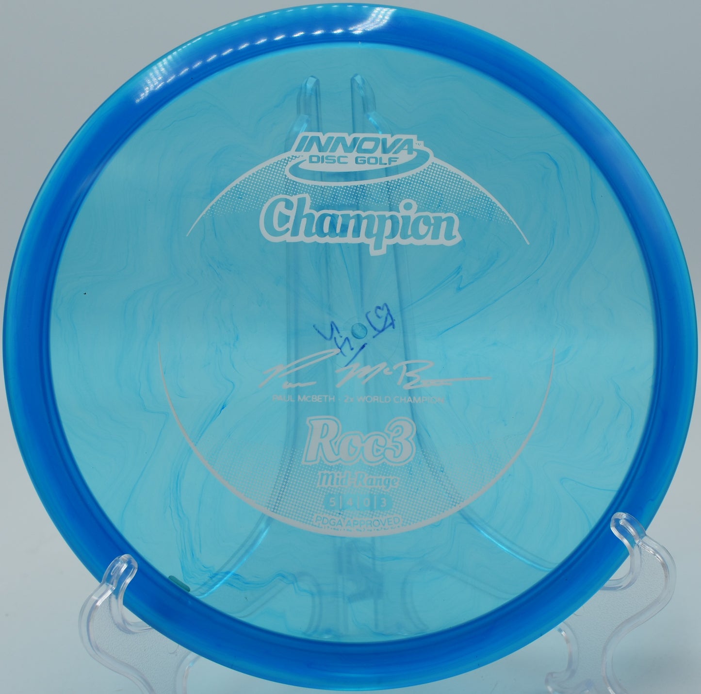 Champion Roc3 (2x Paul Mcbeth)