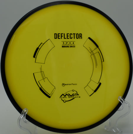 Neutron Deflector ripping on a forehand flex line at Pine Oaks Disc Golf Course in Ossipee, New Hampshire