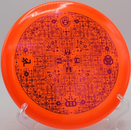 Dynamic Discs Warrant in Lucid Glimmer plastic at Eagles Crossing in Missouri

