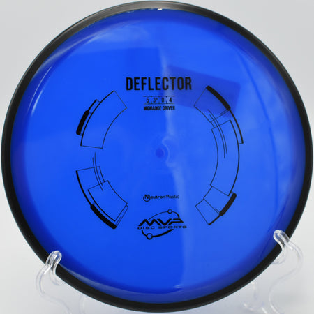 Player executing a skip shot with the Neutron Deflector at Timberwolf DGC in Fort Dodge, Iowa

