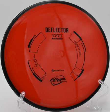 MVP Neutron Deflector launching on a short, sharp hyzer at Milo Bloom DGC in Bozeman, Montana