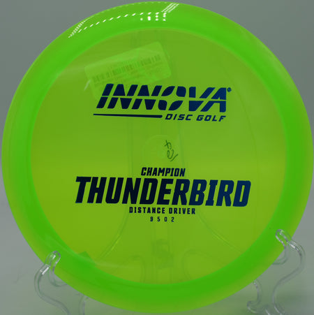 Power backhand with a Champion Thunderbird at Lagoon Valley Disc Golf Course in Vacaville, California.

