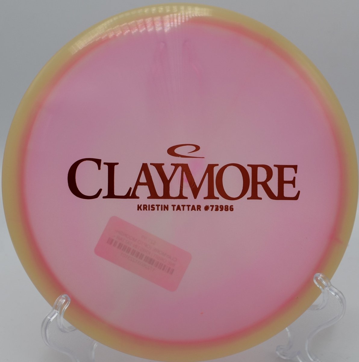 Opto Moonshine Orbit Claymore (Kristin Tattar) - Flexline Discs - 17226031223101