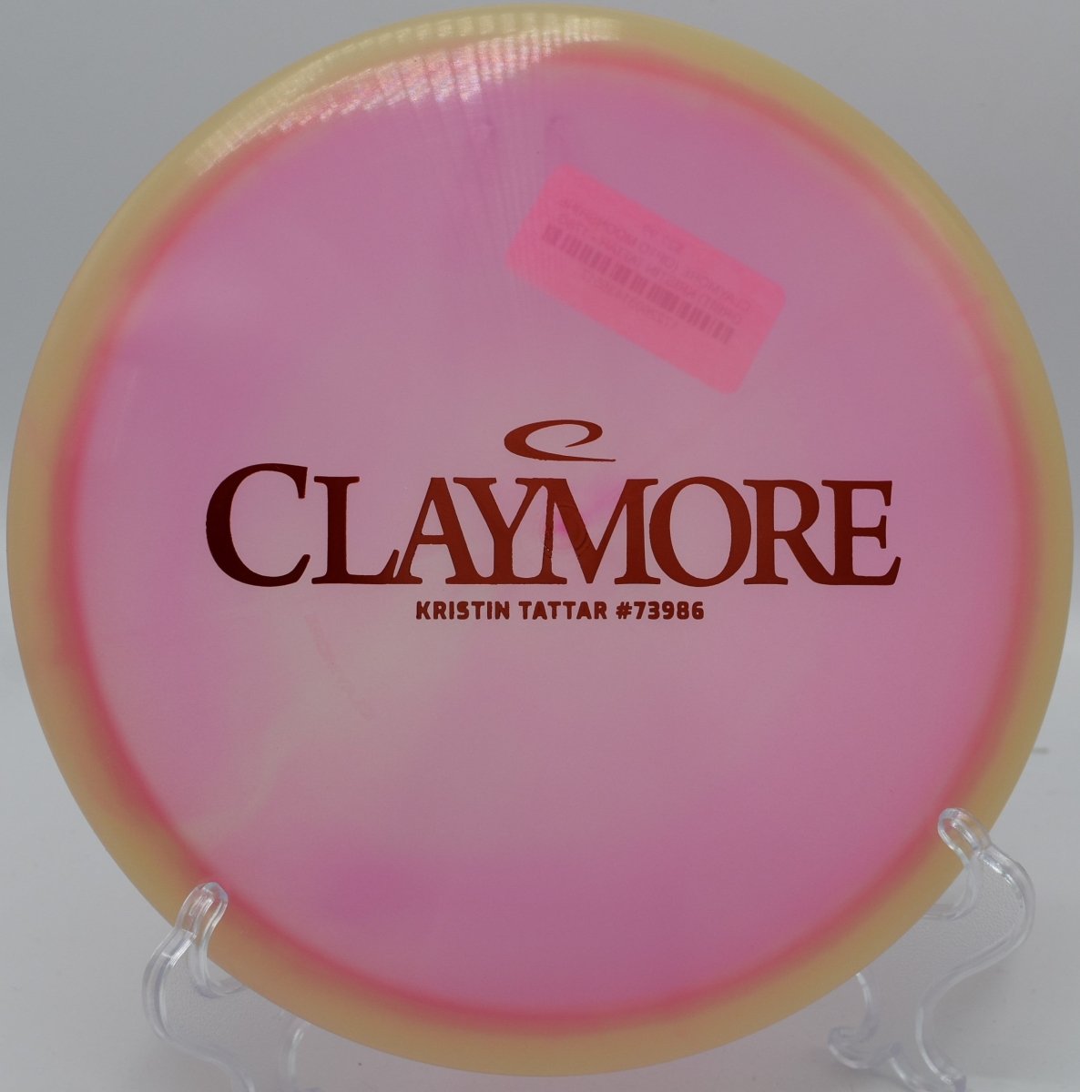Opto Moonshine Orbit Claymore (Kristin Tattar) - Flexline Discs - 17226031435517