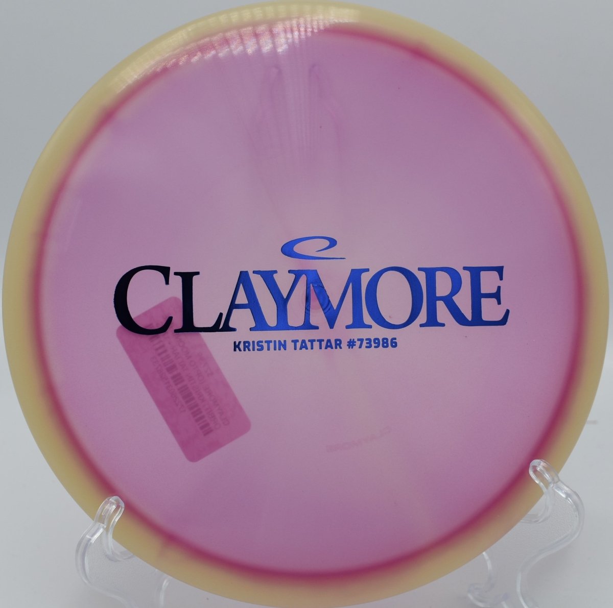 Opto Moonshine Orbit Claymore (Kristin Tattar) - Flexline Discs - 17226031528733