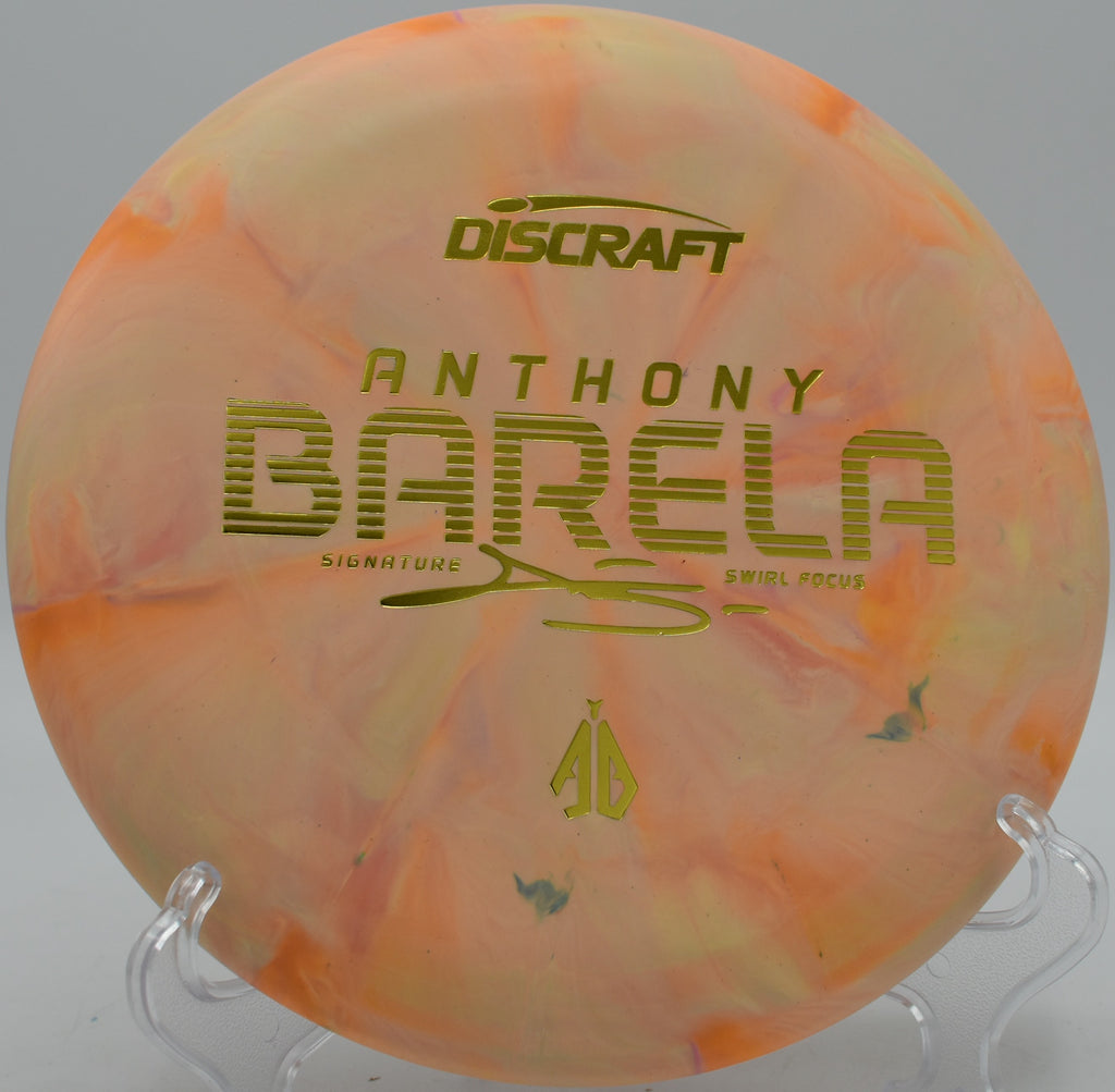 Discraft Focus parked under chains at Richlands Disc Golf Course in Richlands, North Carolina

