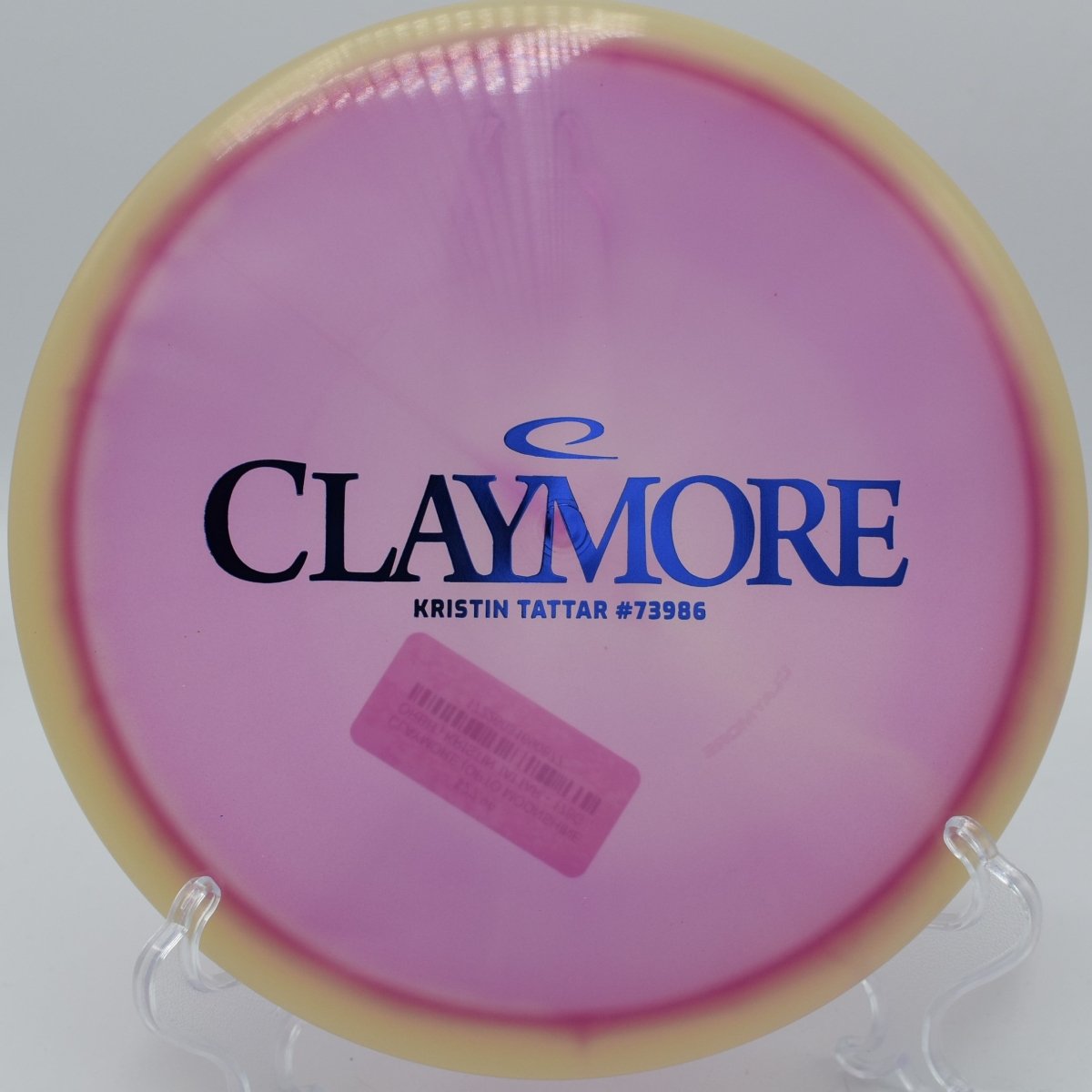 Opto Moonshine Orbit Claymore (Kristin Tattar) - Flexline Discs - 17226031690877