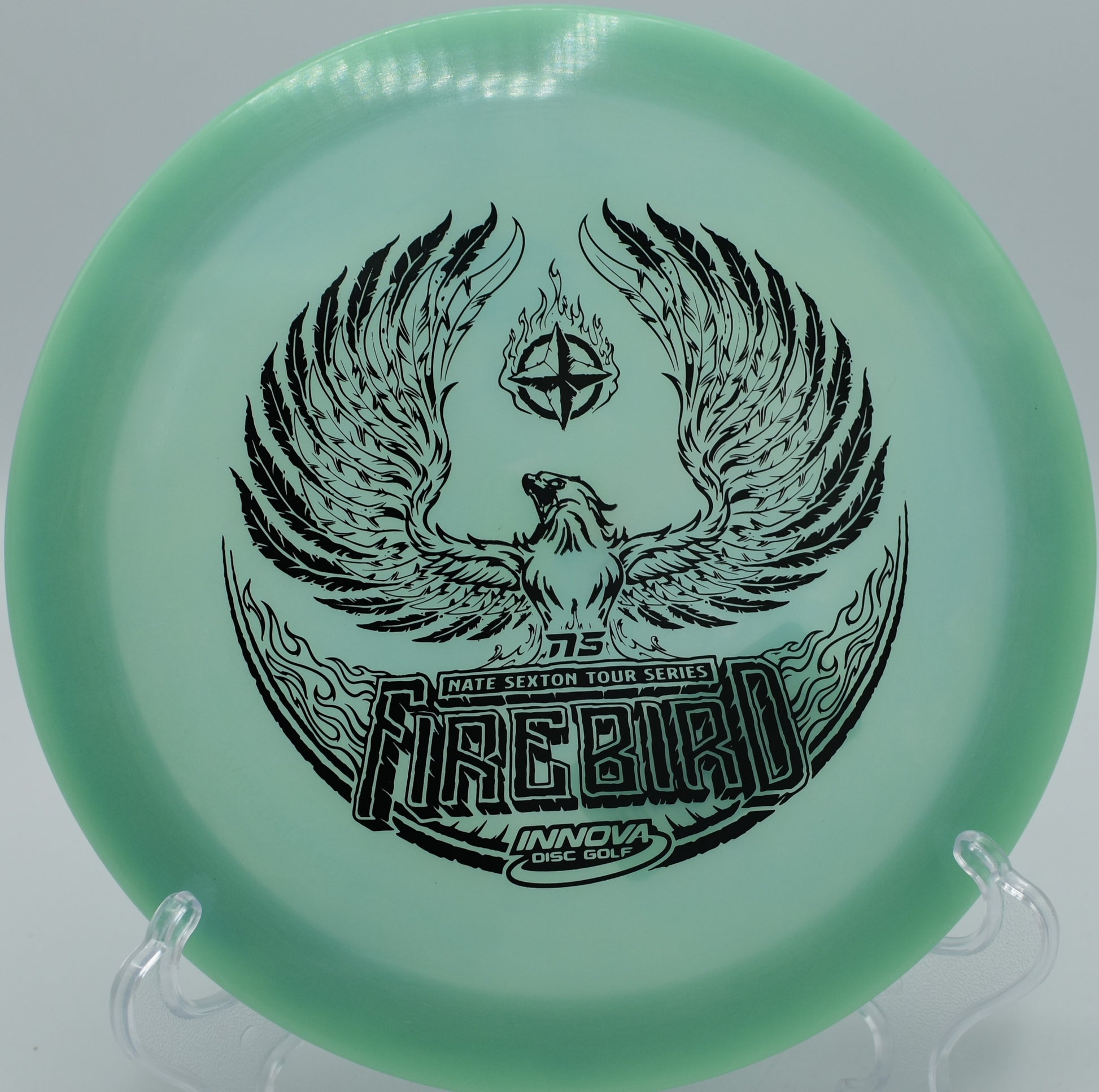 Sexton Color Glow Firebird in Columbus, OH – perfect for disc golfers.
