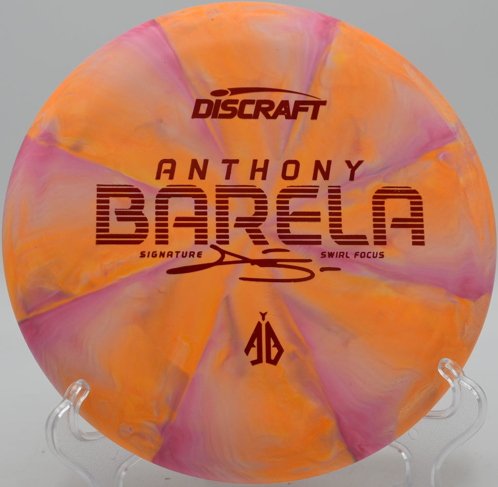 Discraft Focus thrown on approach at Lake Arvesta Farms in South Haven, Michigan

