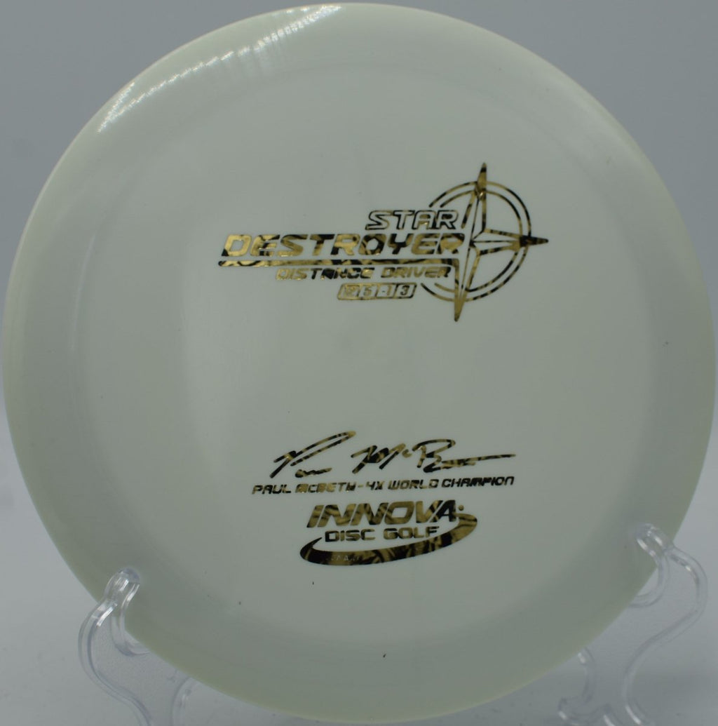 Paul McBeth 4X Destroyer (Embossed)