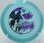 Nate Sexton Glow Firebird disc golf disc in San Diego, CA – shop Flexline Discs.
