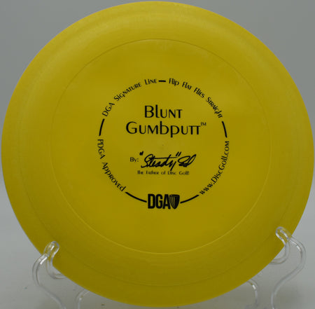 DGA Blunt Gumbputt perfect stop putt at Lakewood Dry Gulch DGC in Denver, Colorado

