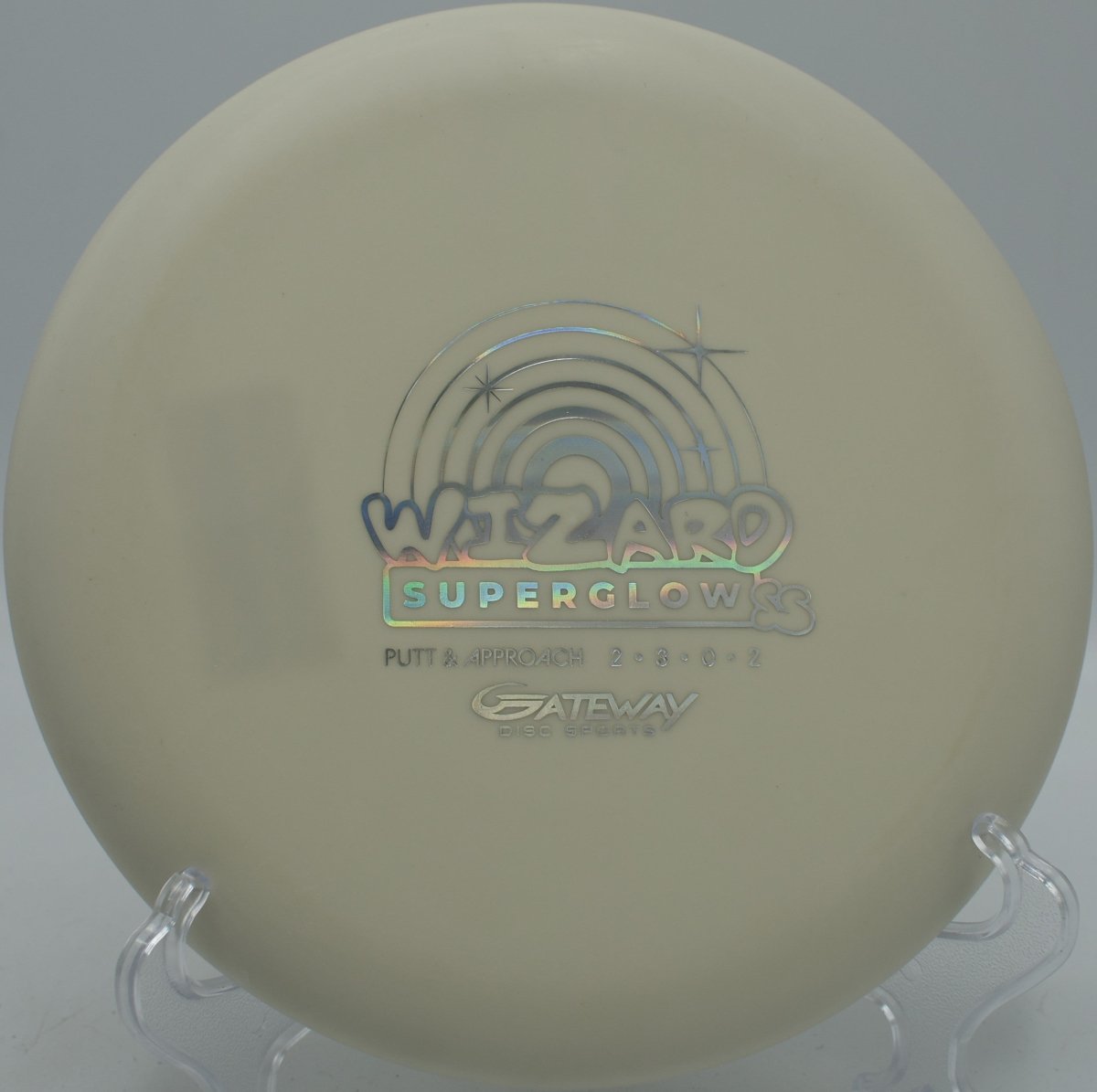 SuperGlow Wizard SS putter at Maple Hill DGC, Leicester MA for reliable glow putting and approach accuracy