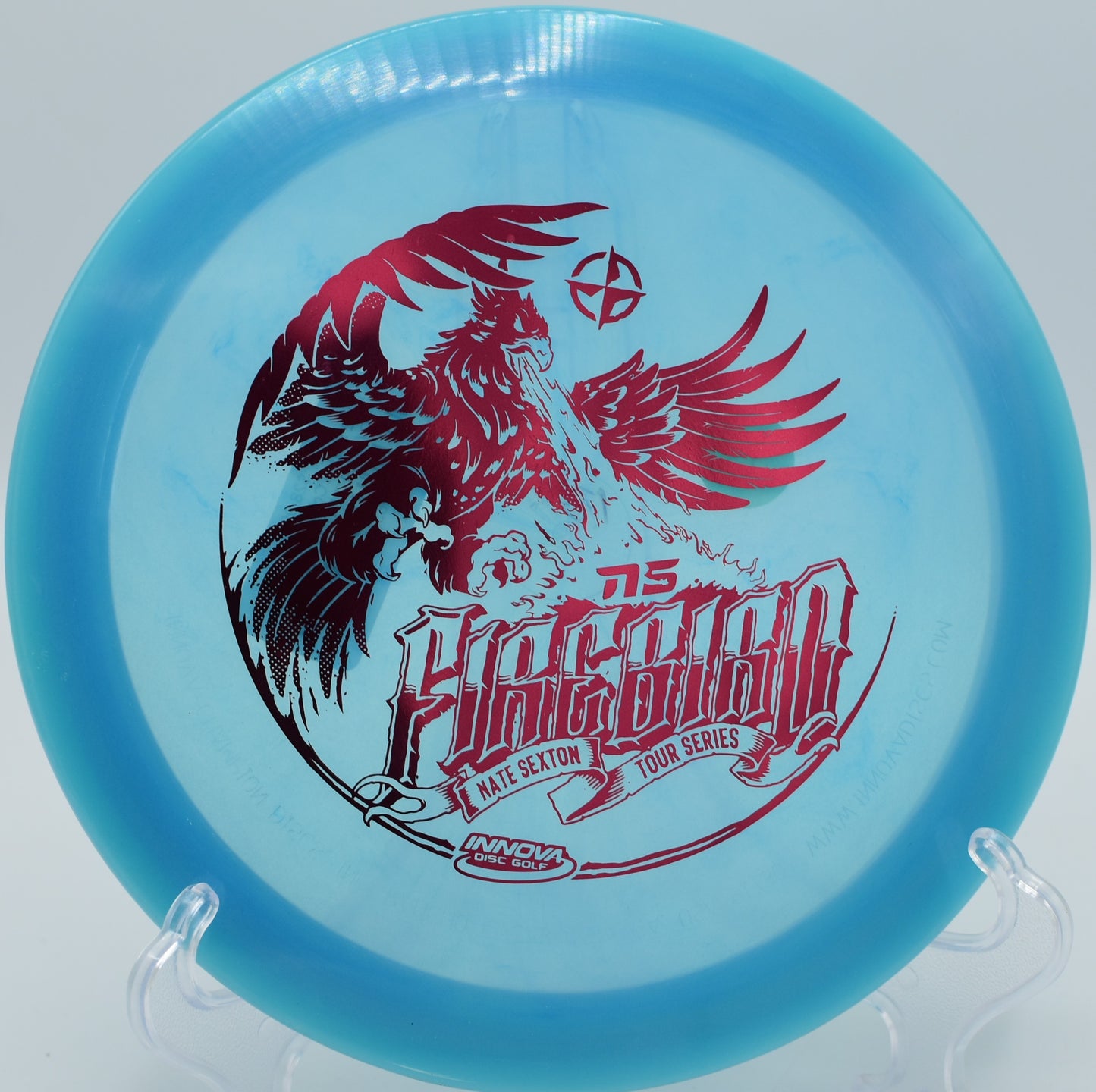 Disc golfers in Washington, DC, shop the Sexton Firebird – available now.
