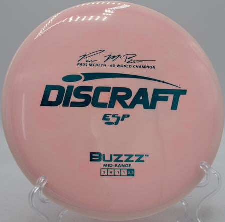 Discraft ESP Buzzz with swirled plastic finish at Roland Park in Akron, Pennsylvania

