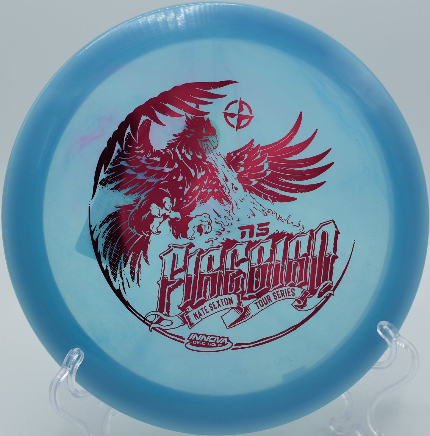 Nate Sexton Glow Firebird for disc golf players in Miami, FL – shop Flexline Discs.
