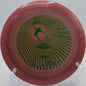 Power backhand with a Swirled Star Wraith at Rolling Pines Disc Golf Course in Wilkesboro, North Carolina.