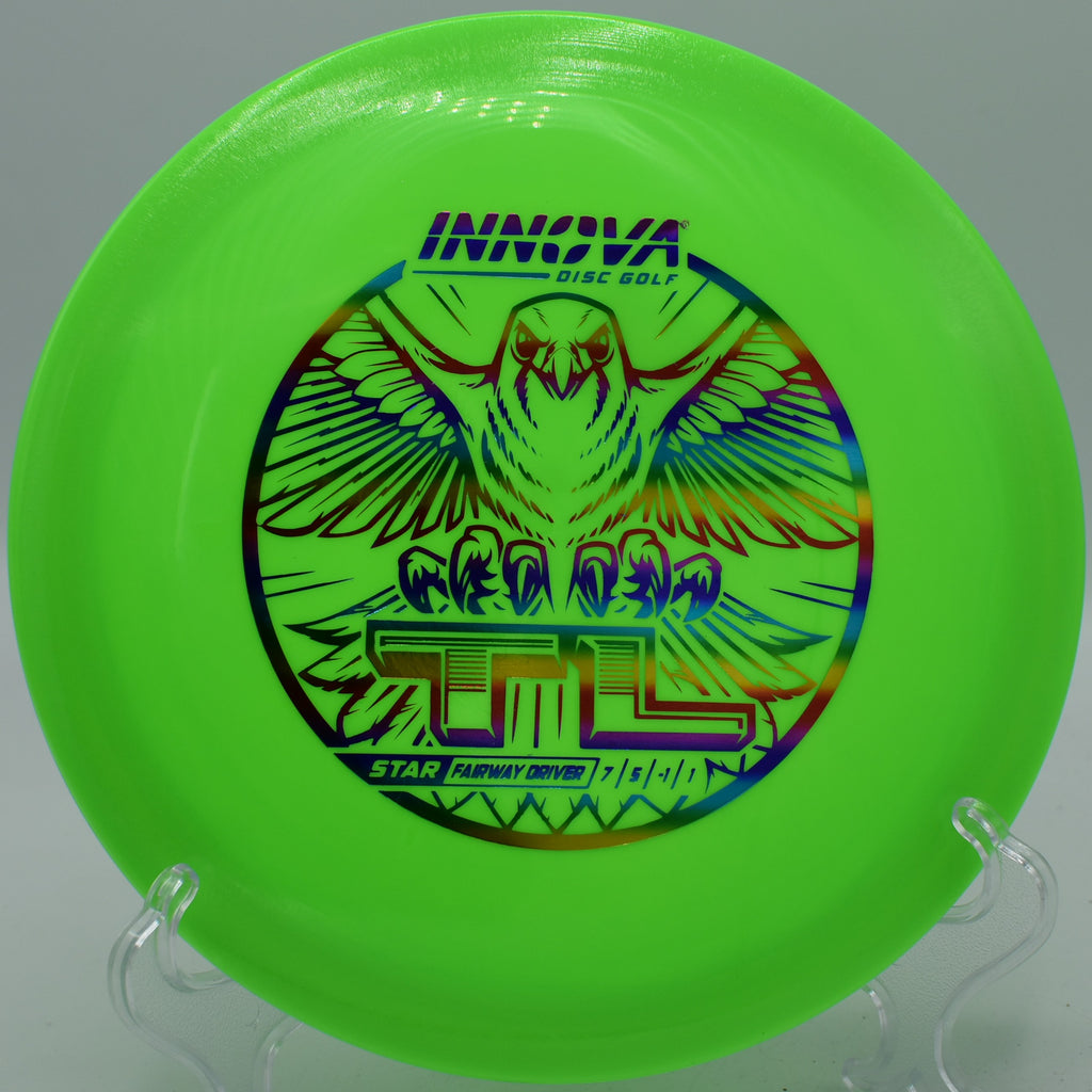 "At Radiant Ridge Disc Golf in Phoenix, AZ, Star TL provides a clean, straight trajectory for precise fairway drives."
