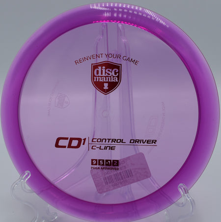 Discmania C-Line CD1 versatile driver trusted for accurate placement at Water Works Park Disc Golf Course in Kansas City, Missouri.