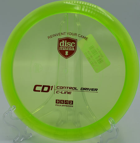 Discmania C-Line CD1 stable driver handling forehand shots at DeLaveaga Disc Golf Course in Santa Cruz, California.