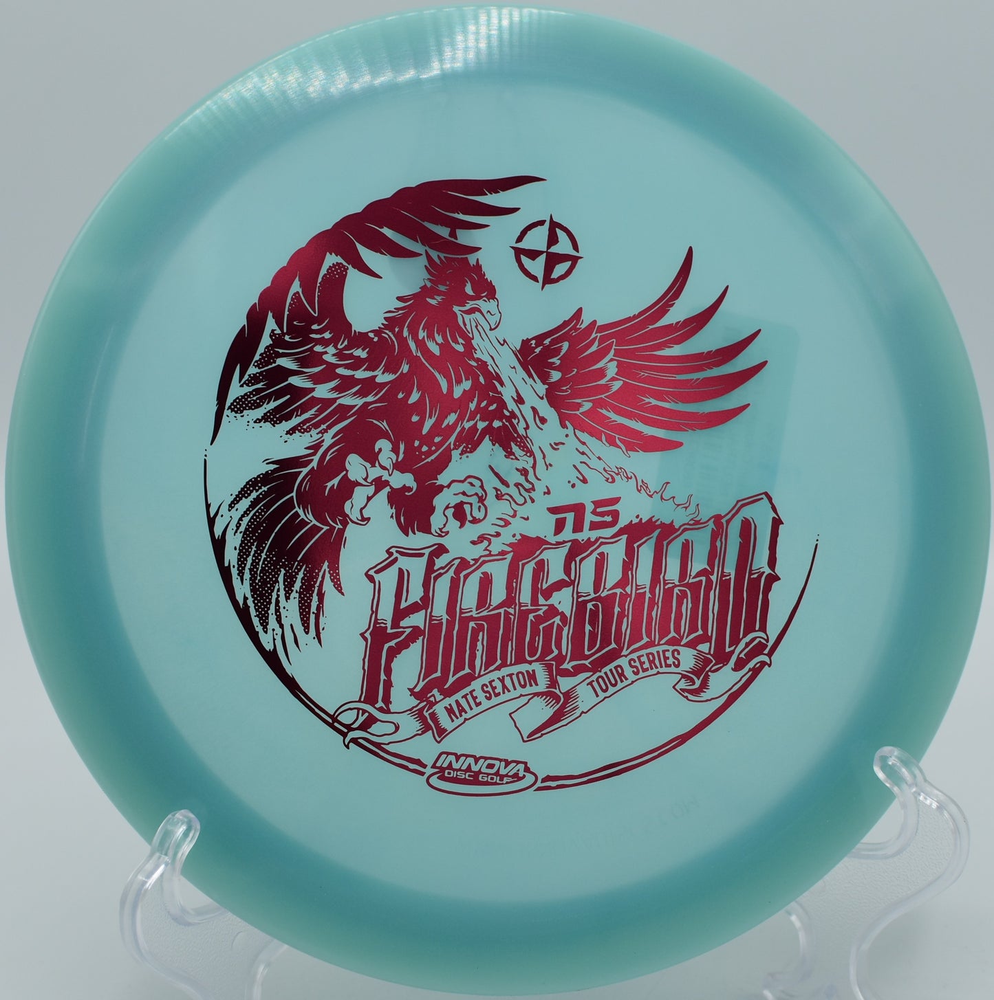 Disc golfers in Raleigh, NC, prefer the Sexton Glow Firebird – shop online.
