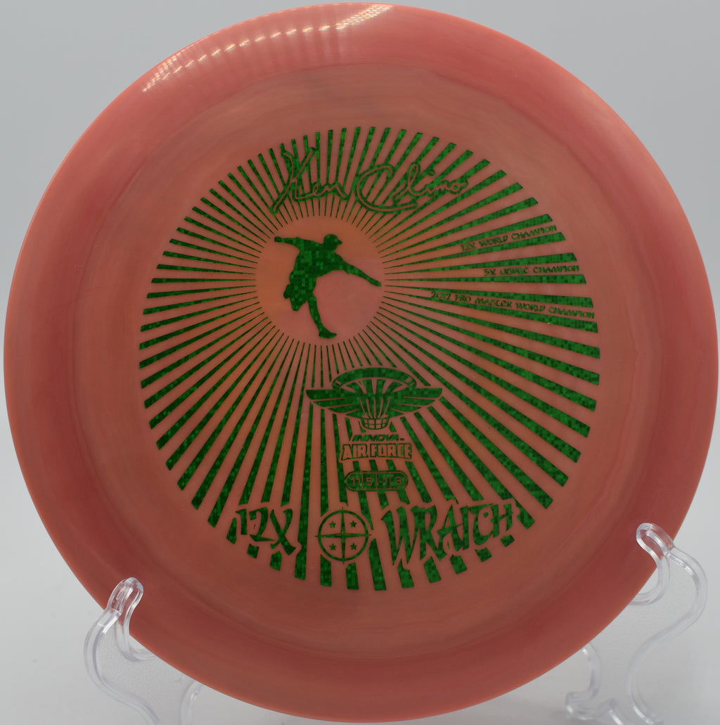 Overstable finish with a Swirled Star Wraith at Water Works Park in Kansas City, Missouri.

