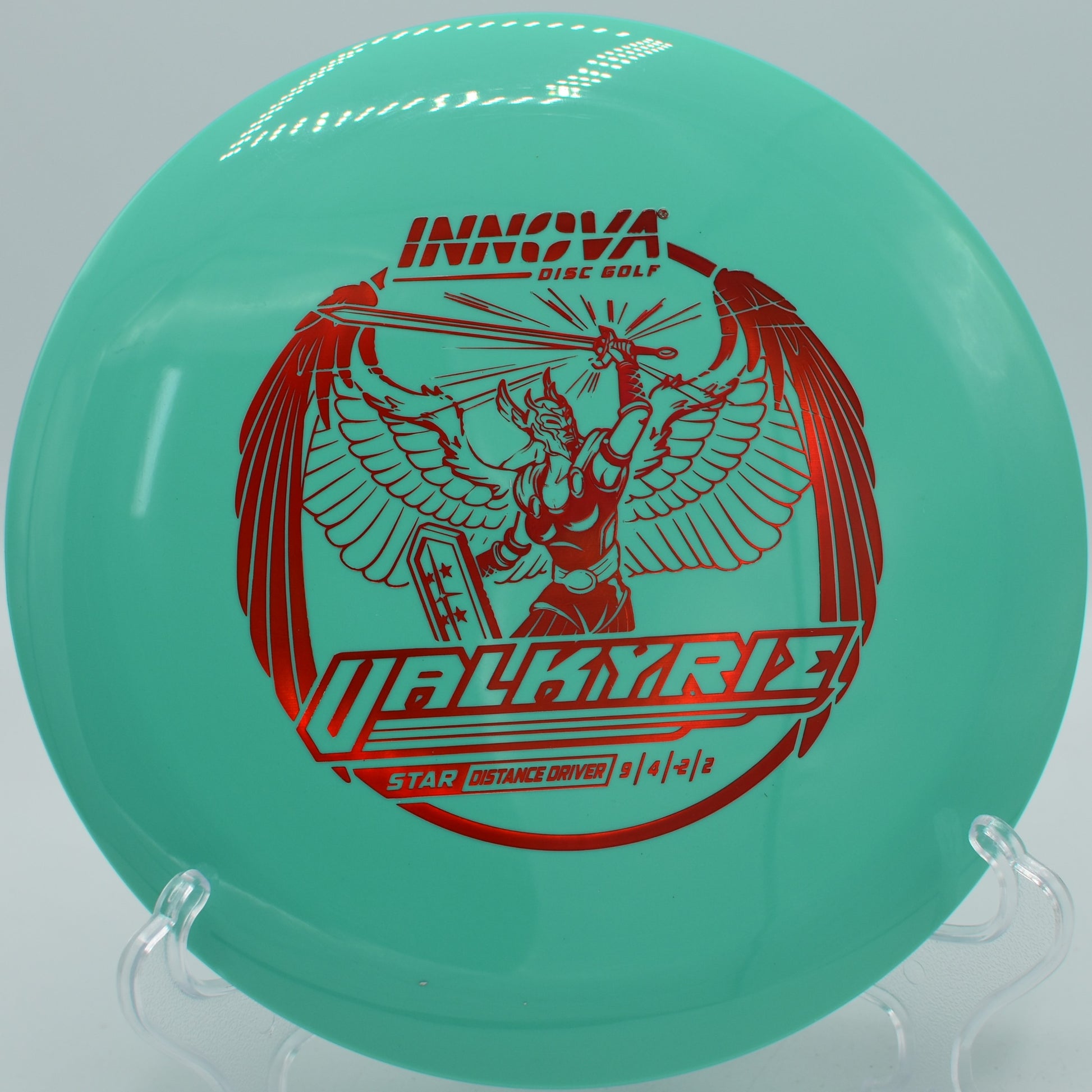 "At Meteor Meadows Disc Golf in Las Vegas, NV, Star Valkyrie delivers explosive power and dynamic, overstable turn for dominating drives."
