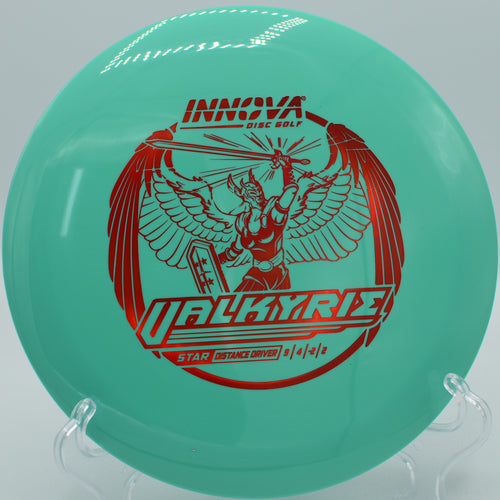 "At Meteor Meadows Disc Golf in Las Vegas, NV, Star Valkyrie delivers explosive power and dynamic, overstable turn for dominating drives."
