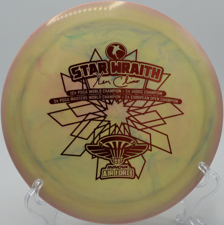 Swirled Star Wraith launching uphill at Pier Park in Portland, Oregon.