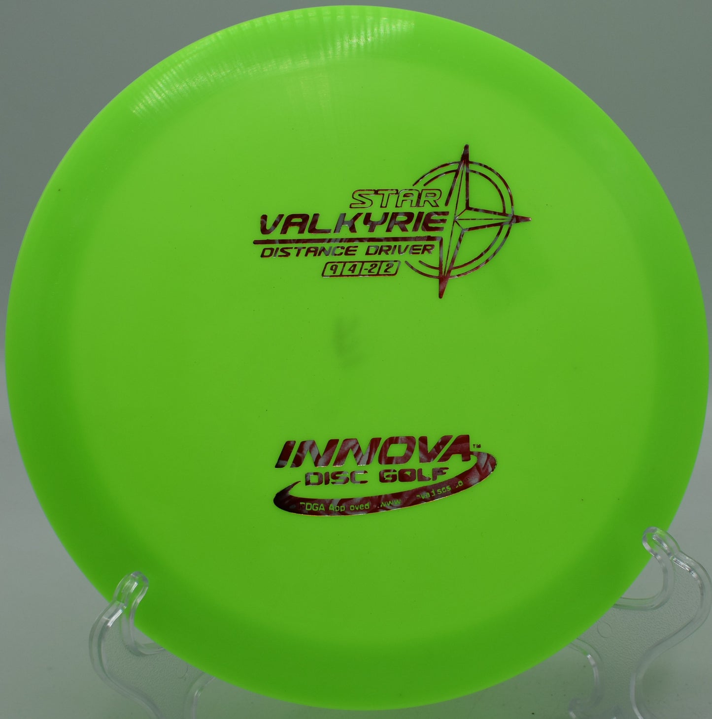 "At Solar Crest Disc Golf in San Diego, CA, Star Valkyrie powers through with explosive speed and a relentless, overstable fade."
