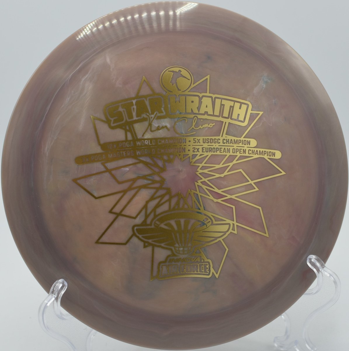 Ken Climo Tour Series 22X Swirly Star Wraith - Flexline Discs - 63600291191261