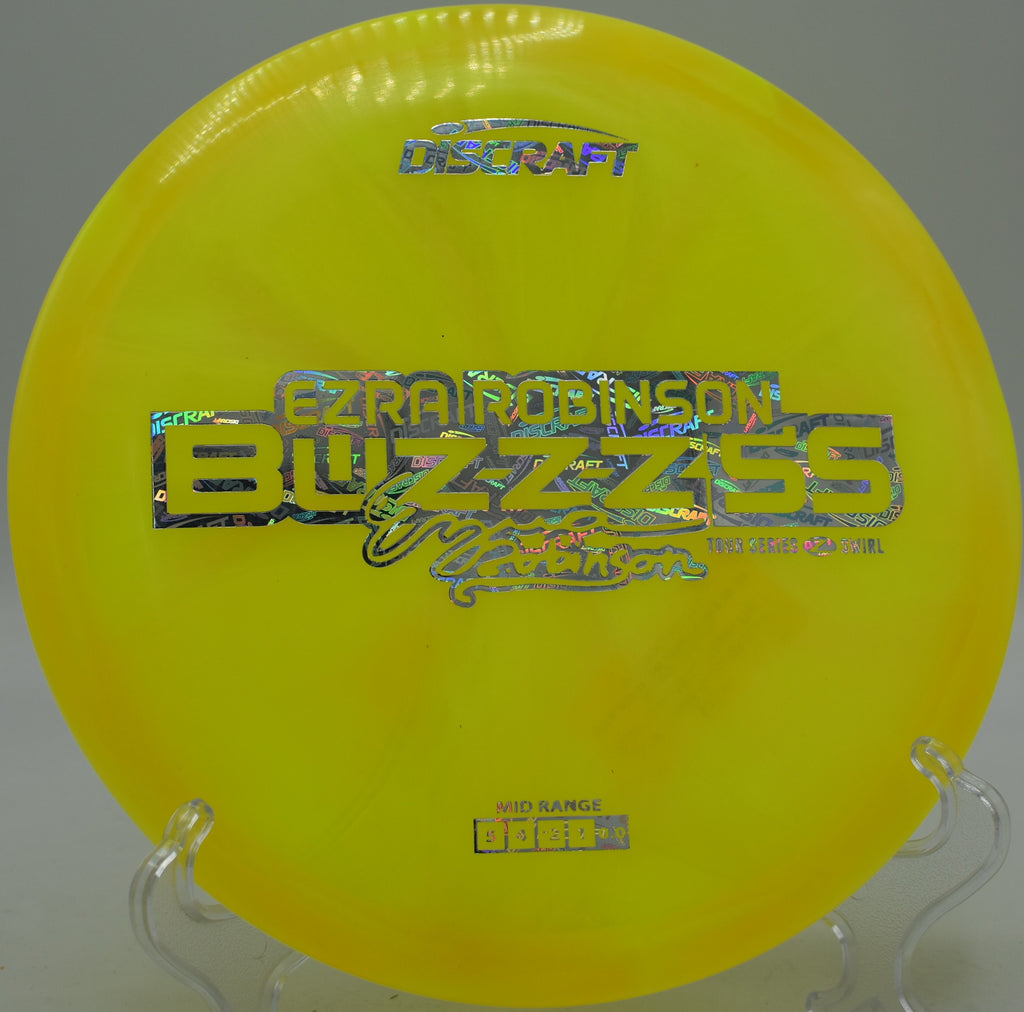 Discraft Buzzz SS ESP edition flying smooth at French Broad River Park in Asheville, North Carolina

