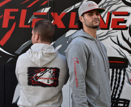 FLEXLINE GRAFFITI LOGO MALIBU HOODIE