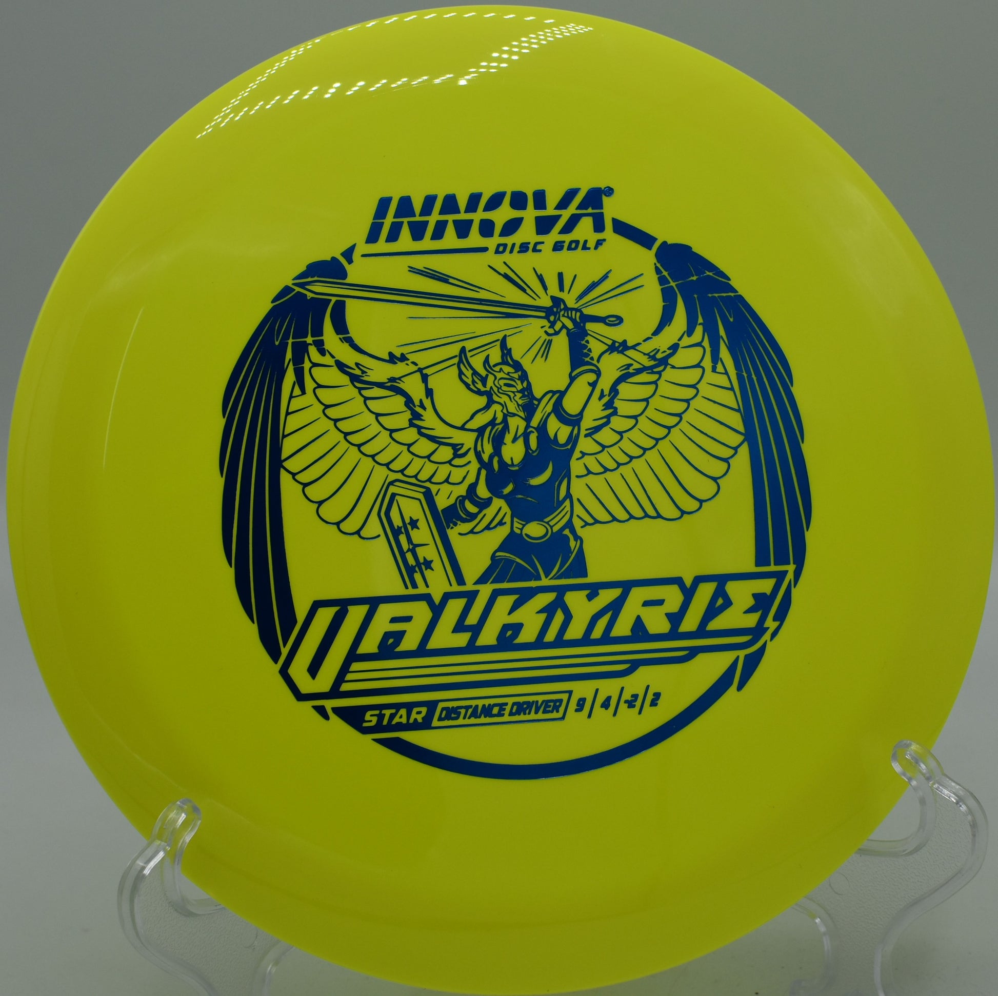 "Experience the thrill at Stellar Ridge Disc Golf in Atlanta, GA, as Star Valkyrie propels with explosive power and a consistent finish."
