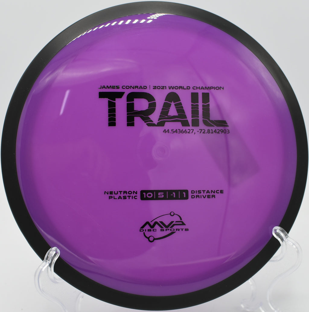 Neutron Trail gliding through tight woods at Tom Triplett Park in Pooler, Georgia.


