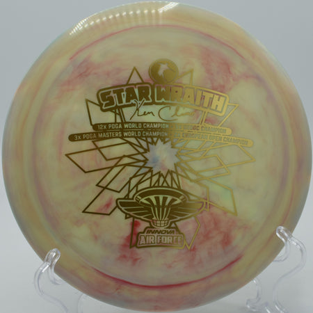 Wraith carrying long over open terrain at Elver Park Disc Golf Course in Madison, Wisconsin.