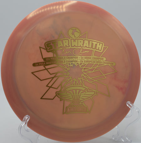 S-curve flight with a Swirled Star Wraith at The Sinks Disc Golf Course in Chattanooga, Tennessee.