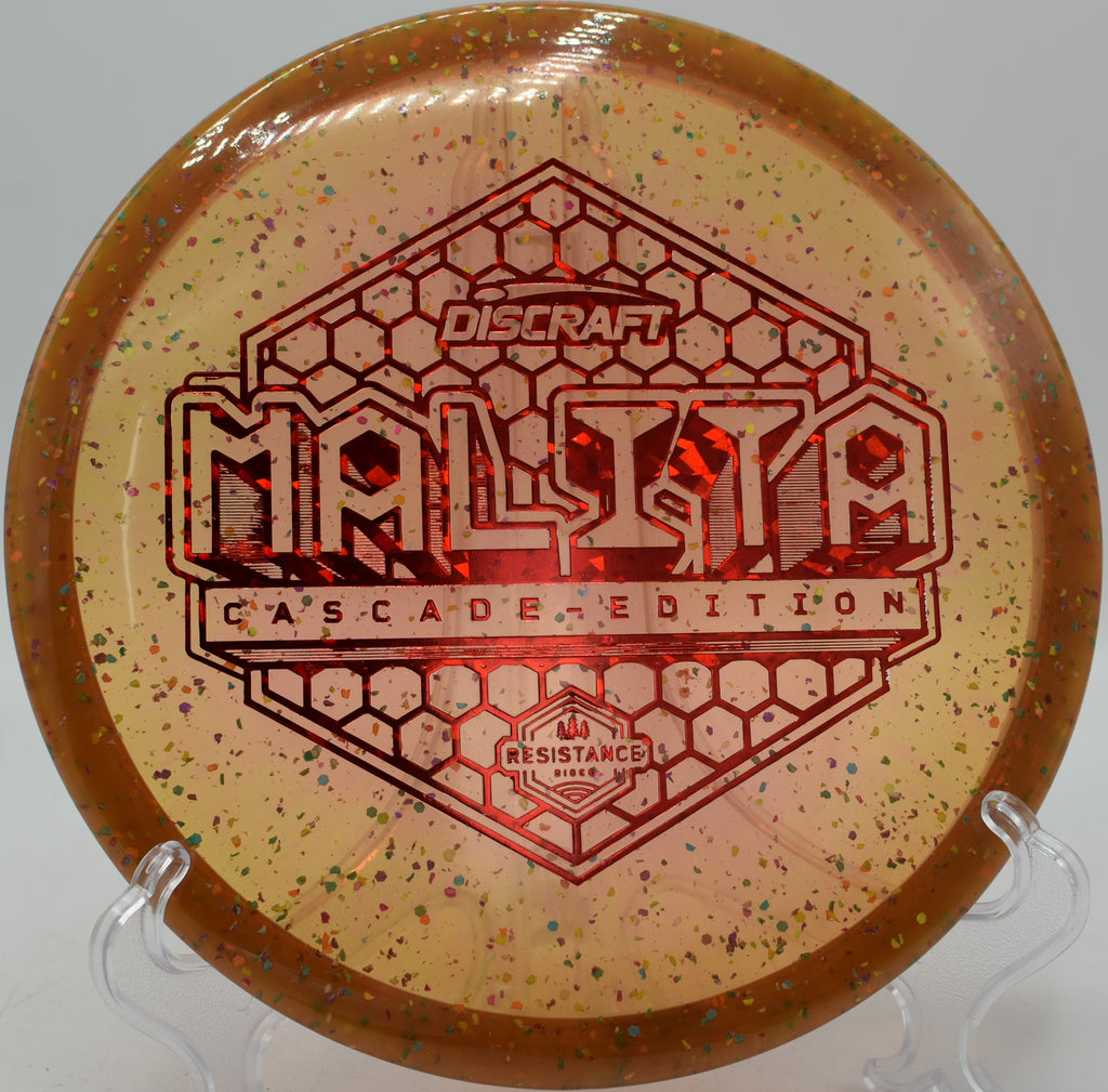 Z Confetti Malita disc golf midrange executing a precision approach at Eagles Crossing Disc Golf Course, Hawk Point, Missouri